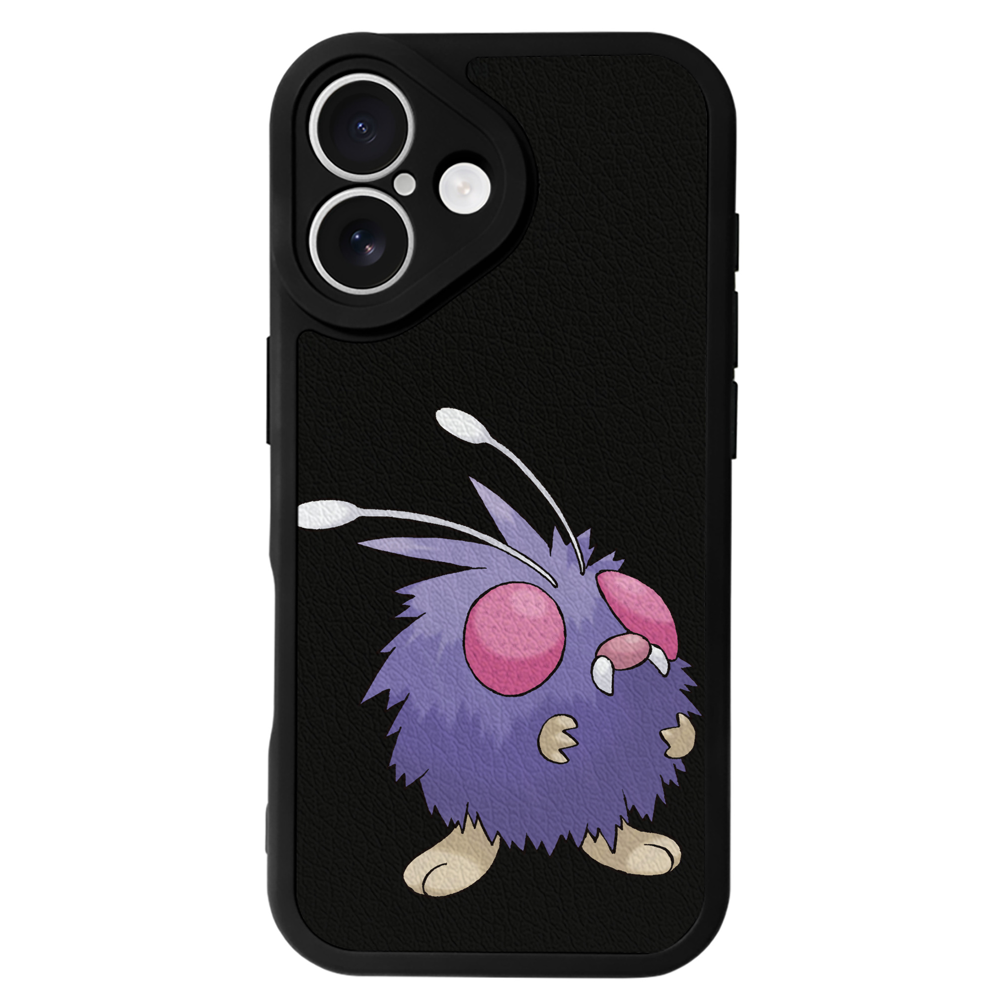 （画像用） ポケットモンスター Pokémon 【iPhone 16シリーズ対応】シリコンスマホケース（レザー調） 材質：シリコン